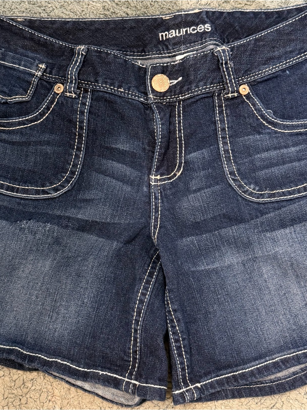 Never Worn Maurices Dark Blue Women's Denim Shorts